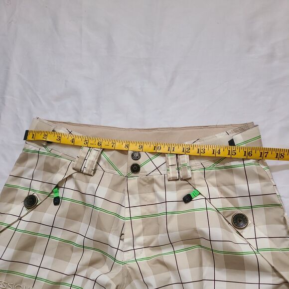 Sessions Terrain Women Snowboard Ski Pants Nylon Zipper Pockets Med Slopes - Picture 5 of 10